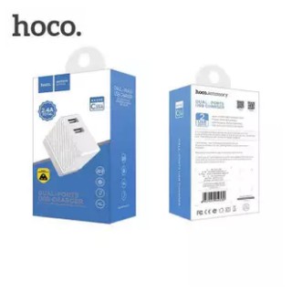 Cốc sạc Hoco C23A Haoke 2 cổng USB