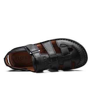 High quality cowhide sandals for men