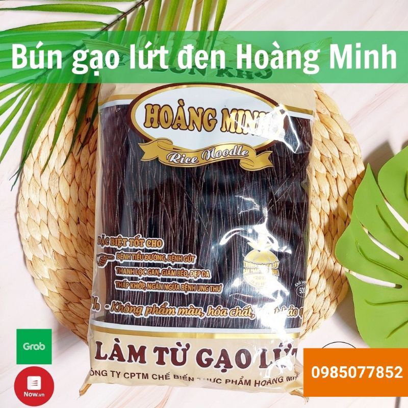 Bún Gạo Lứt Đen Hoàng Minh [ SIÊU NGON ] -  Bún gạo lứt giảm cân/ăn kiêng.