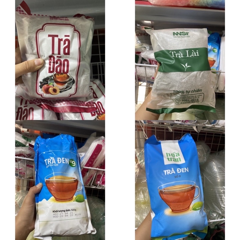 TRÀ ĐÀO, LÀI, HỒNG TRÀ TÚI LỌC TÂN NAM BẮC 200G (20G X 10 GÓI)