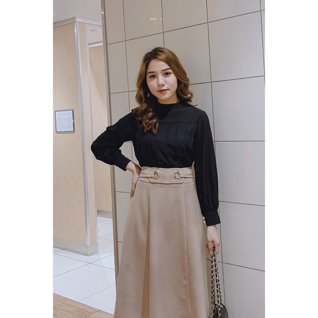 Áo sơ mi bấu ly thân 20AGAIN ASA0152
