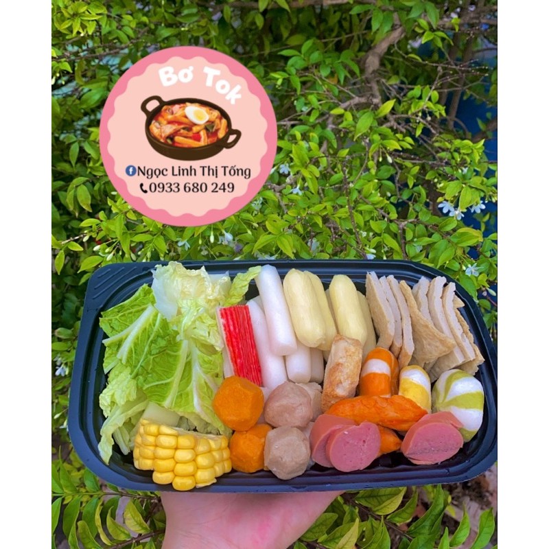 Set tokbokki mix nhỏ 2-3 người ăn