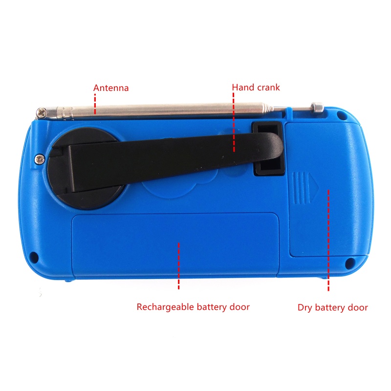 Radio Ama Băng Tần Năng Lượng Mặt Trời AM / FM / SW1 / SW2