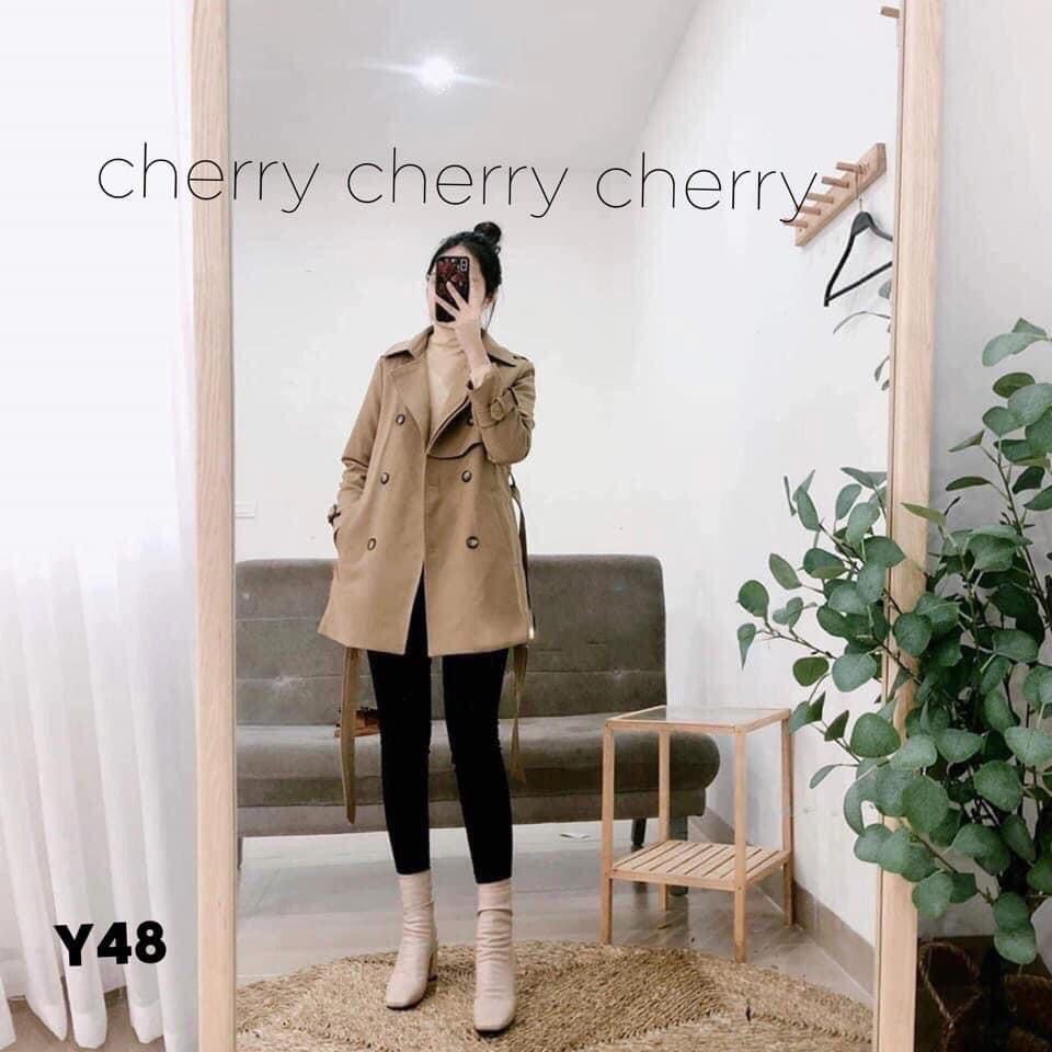 ÁO MĂNG TÔ CỔ VEST CHẤT DẠ QUẢNG CHÂU NÂU TÂY HAI LỚP DÁNG DÀI CHẤT LƯỢNG CAO CẤP