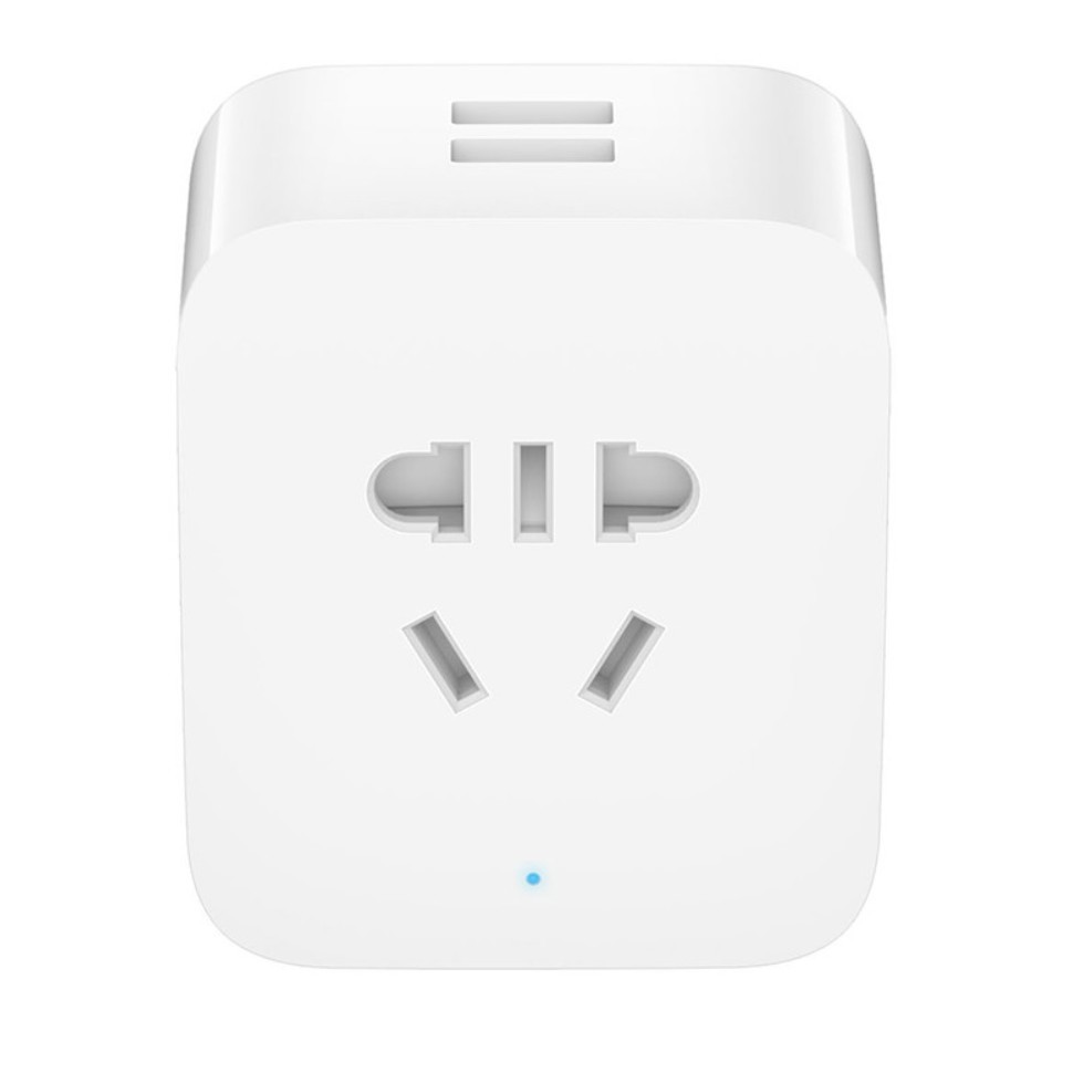 Ổ cắm Wifi Mijia Socket tích hợp 2 cổng USB 5V-2.4A