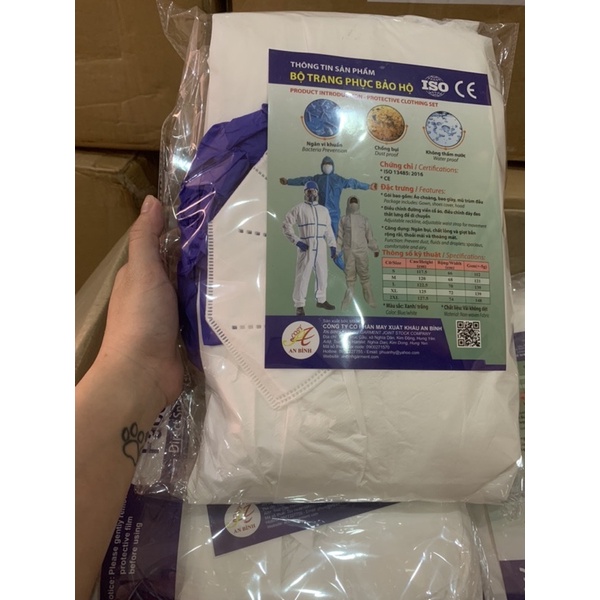 Đồ Bảo Hộ 7 Món level 3 phòng chống dịch, bảo vệ tuyệt đối, an tâm sử dụng