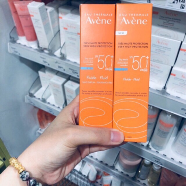 Kem chống nắng Avene fluide solaire Spf 50