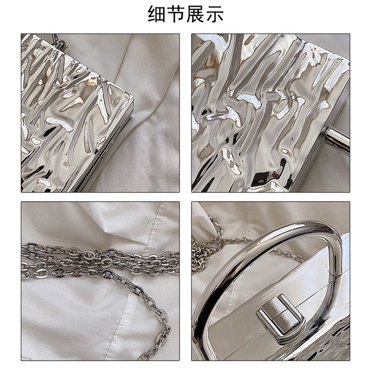 Túi Xách Hộp Vuông Nhỏ Thiết Kế Mới Thời Trang Mùa Hè Dành Cho Nữ 2022