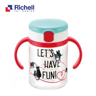 Cốc ống hút 7m+ Richell Nhật Bản