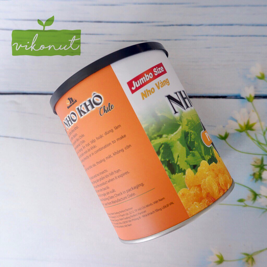Nho Vàng Chile Chua Ngọt Dòng Thượng Hạng Size Lớn [425gr] - Chilean Raisins Jumbo Size 425gr | BigBuy360 - bigbuy360.vn