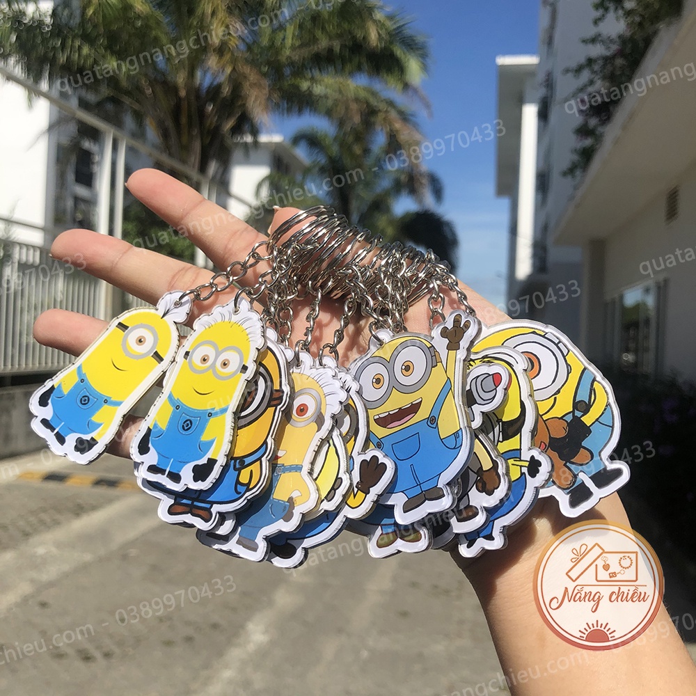 Móc khóa chất liệu mica hình Minions đáng yêu, Sự trỗi dậy của Gru