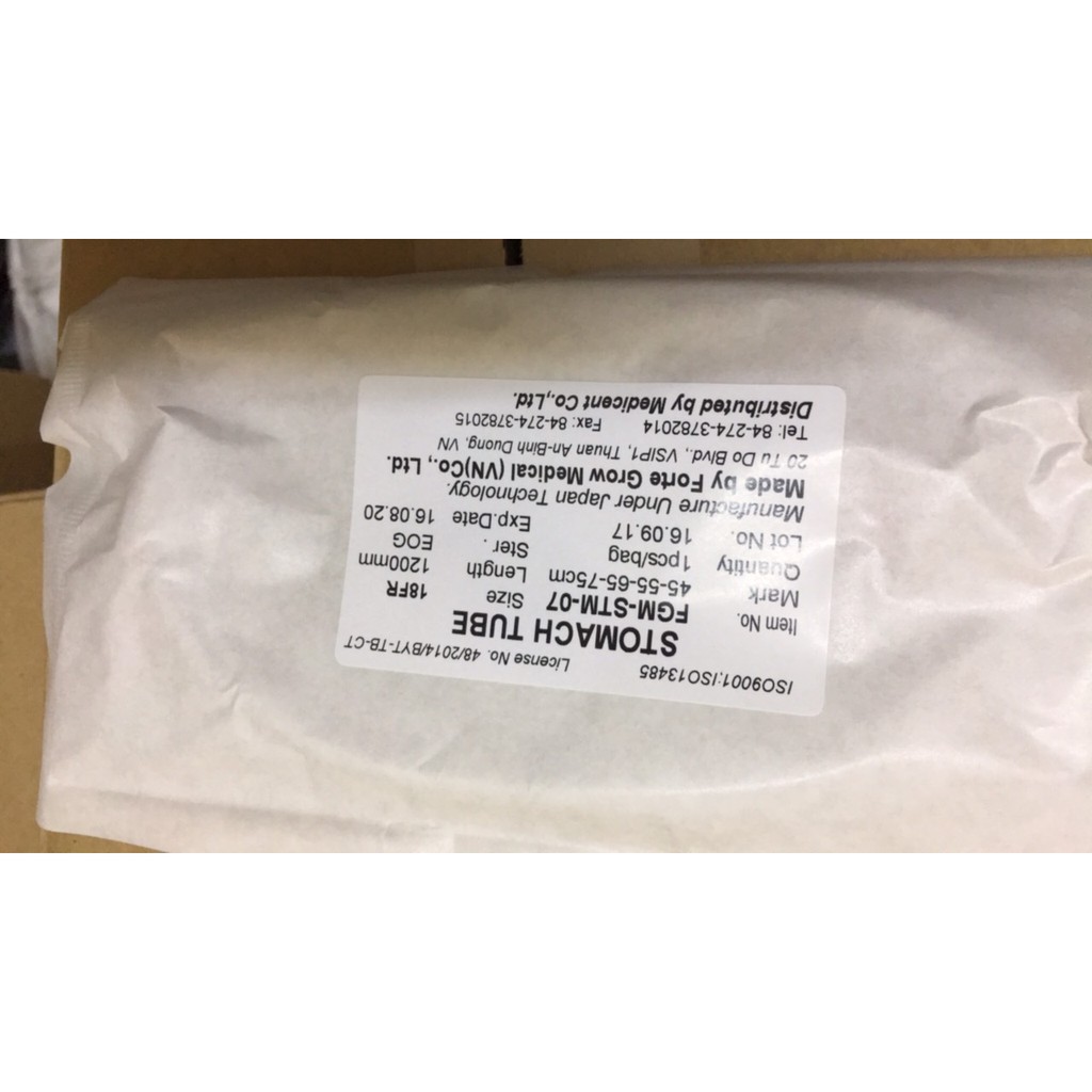 Dây xông ăn các số 6 ,8, 10,12, 14 ,16 ,18