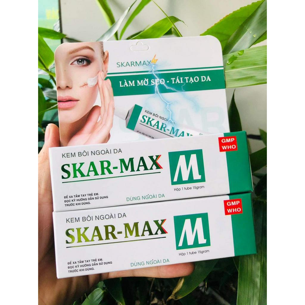 Kem Mờ Sẹo SKARMAX - Giúp giảm thâm mờ sẹo nhanh chóng, tái tạo làm mềm da, sáng da, an toàn cho mọi lứa tuổi