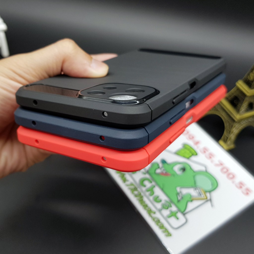 [Ảnh Thật] Ốp Lưng Xiaomi Mi 11 Lite 4G/5G Dẻo Carbon Phay Xước Chống Sốc