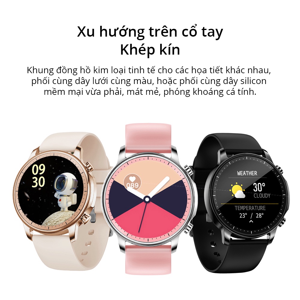 COLMI V23 Pro Đồng hồ thông minh 2021 theo dõi nhịp tim kết nối Bluetooth chống nước IP67