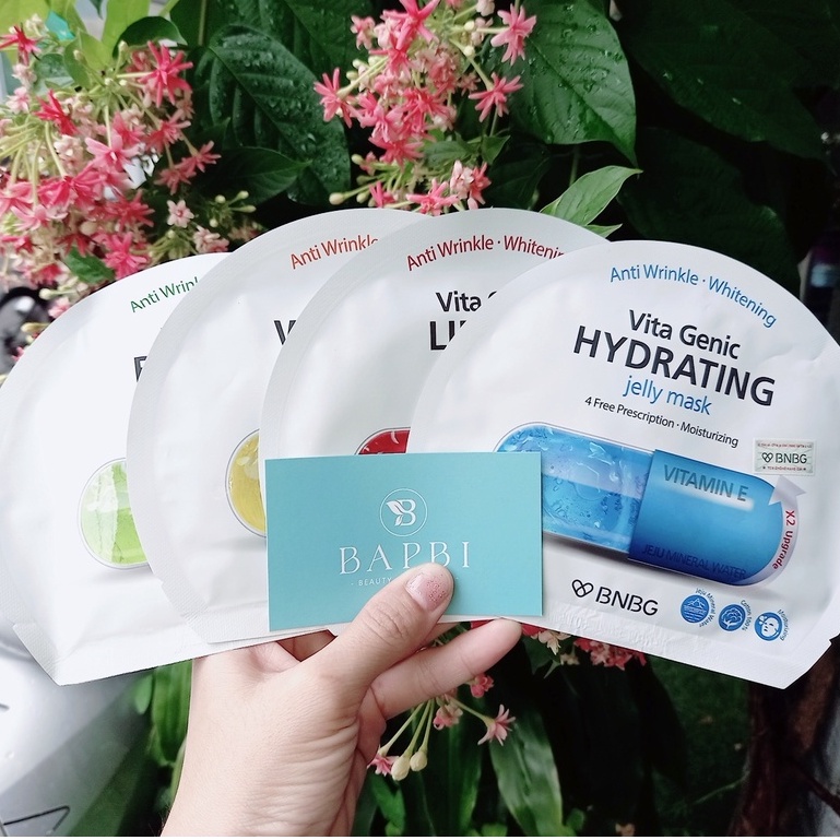 Mặt Nạ BNBG Vita Genic 30ml Hộp 10 Miếng