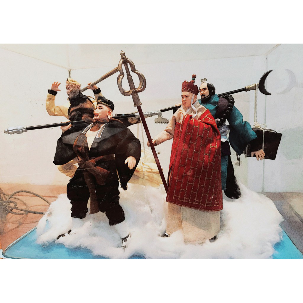 Mô hình Tôn Ngộ Không Dreamtoys, Bát Giới, Đường Tăng, Sa Tăng 1/12 - Tây Du Ký