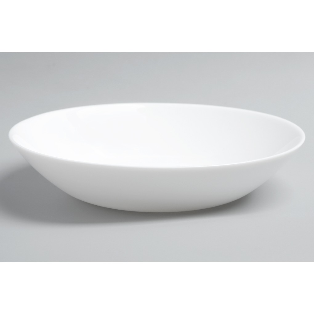 Đĩa thủy tinh sâu lòng Luminarc Diwali 20cm, sản xuất tại Pháp, dùng được trong lò vi sóng, đĩa đựng salat