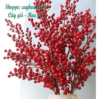 Cành đào đông - giả cao cấp, decor