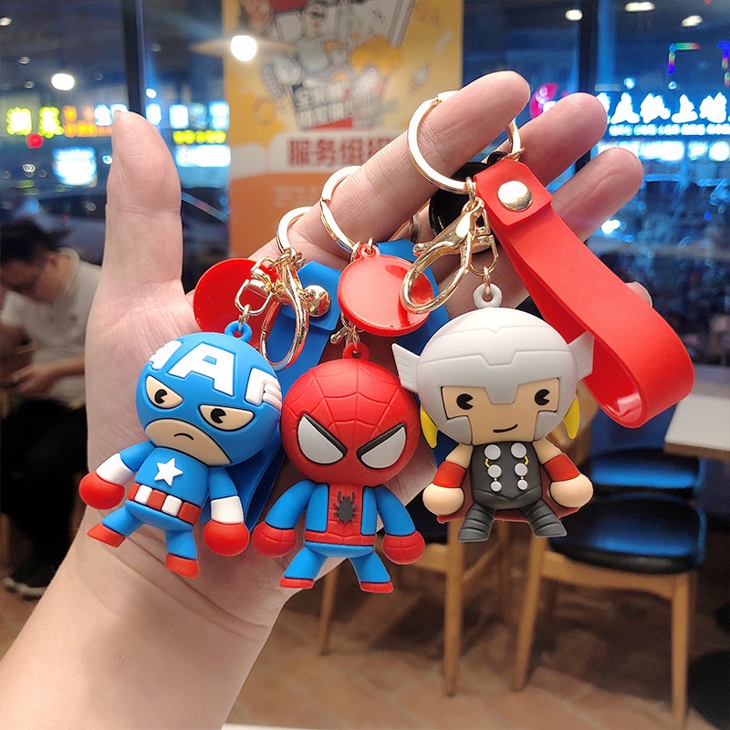 Móc Khóa Nhựa Pvc Hình Nhân Vật Hoạt Hình Naruto Độc Đáo
