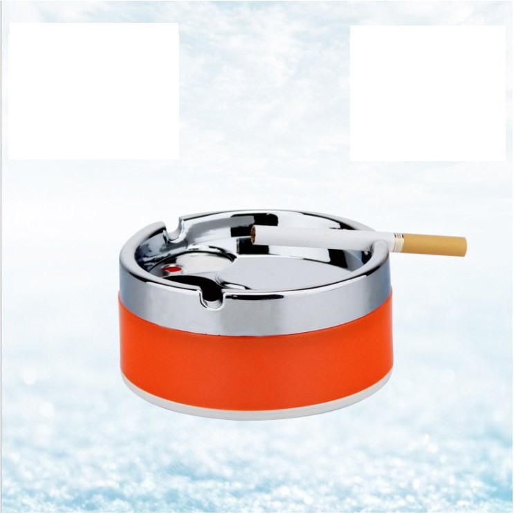 Gạt tàn thuốc lá nắp xoay - gạt tàn thuốc lá inox - GTT003