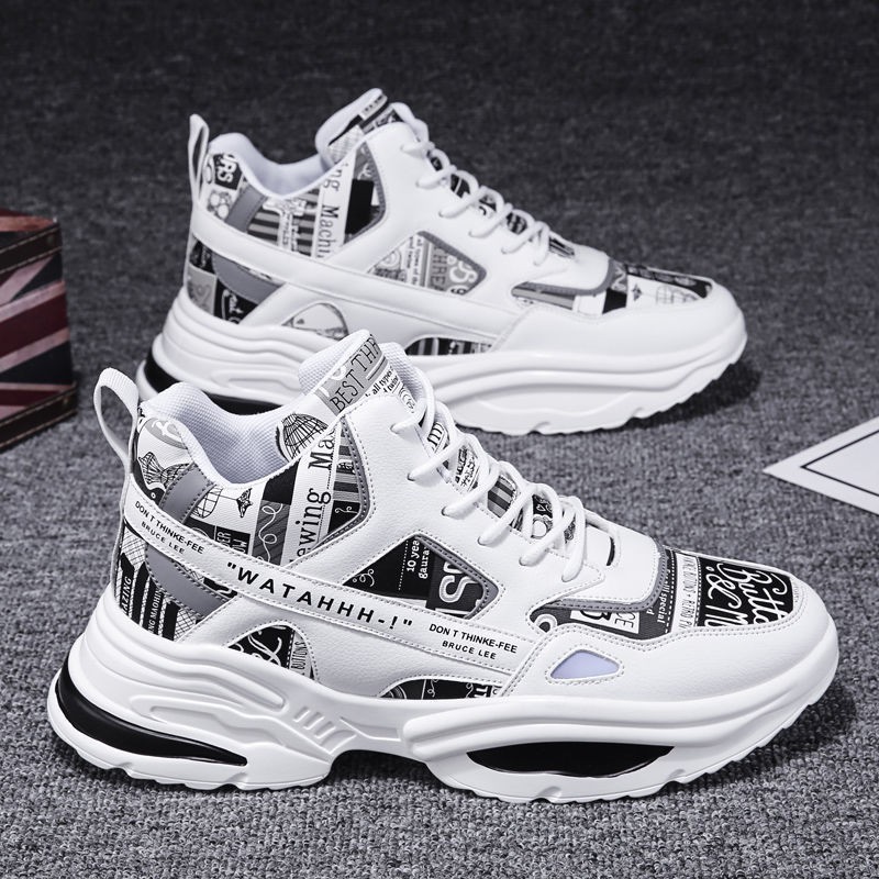 Giày Nam Cổ cao- GIày Nam Thể Thao Hot Nhất 2021 - Kèm Video | BigBuy360 - bigbuy360.vn