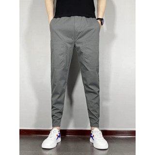 Quần Jogger Kaki Co Giãn Nhẹ Form Slimfit Vừa Vặn Ôm Chân Tôn Dáng Trẻ Trung Năng Động Đi Học Đi Làm
