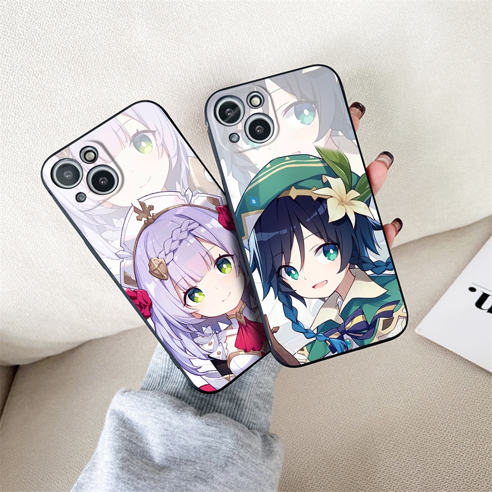 / Genshin Ốp Điện Thoại Mềm Sáng Tạo Chống Sốc Chống Rơi Cho iPhone SE 2020 X XR XS Max 8 7 6 Plus 5