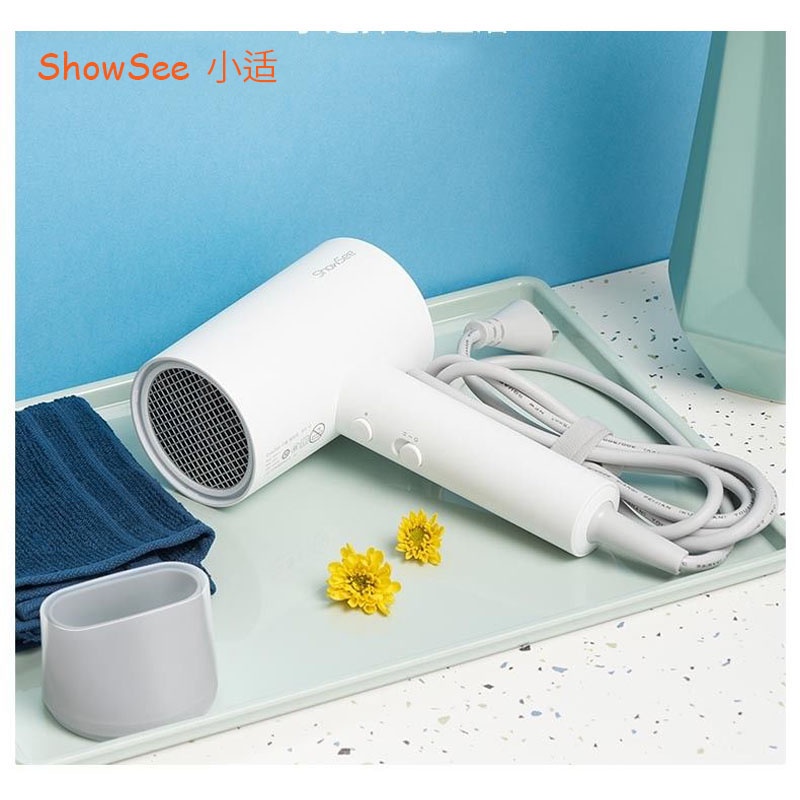Máy Sấy Tóc XIAOMI SHOWSEE Bổ Sung Ion Âm A1/A4W Công Suất 1800W Cao Cấp Chống Xù Rối Khô Tóc