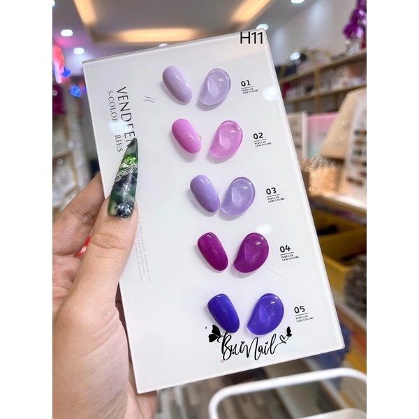 SET SƠN VEDENNI 5 MÀU