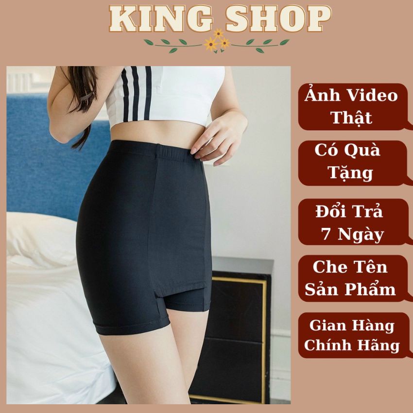 Quần bảo hộ mặc trong váy 2 lớp cao cấp mềm mại mát lạnh V558