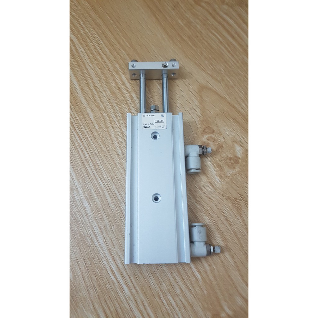 Xi lanh 2 ty   SMC CXSM10-60  hành trình 6cm + Tặng đầu nối | BigBuy360 - bigbuy360.vn