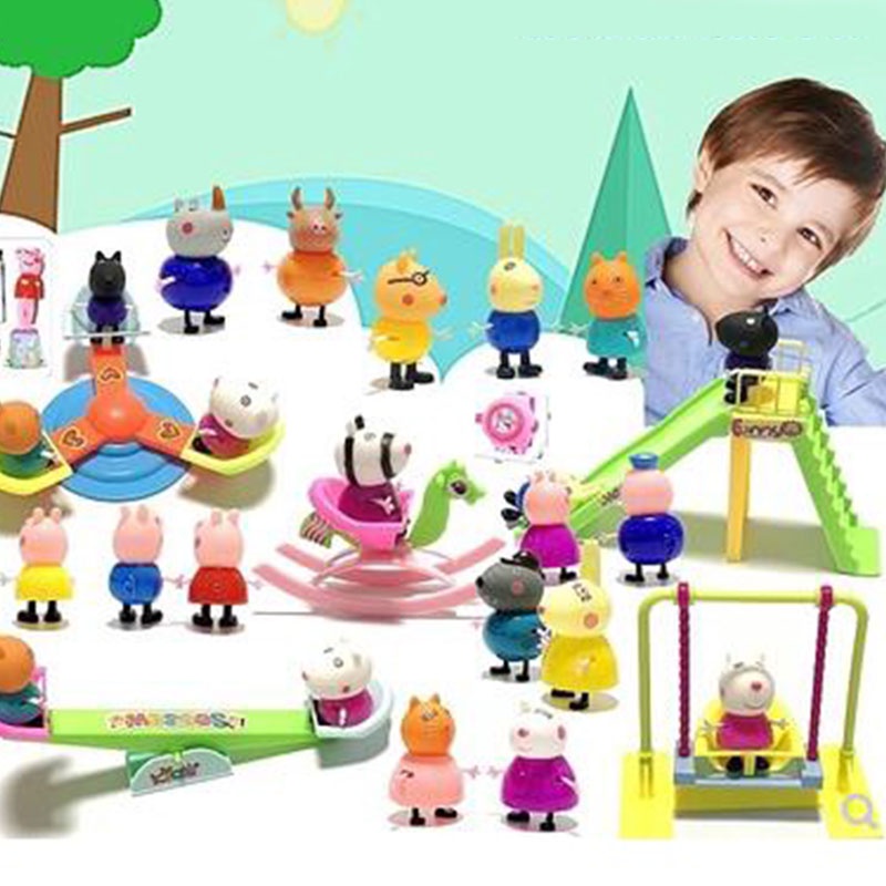 Bộ 5 Món Đồ Chơi Heo Peppa Ngộ Nghĩnh
