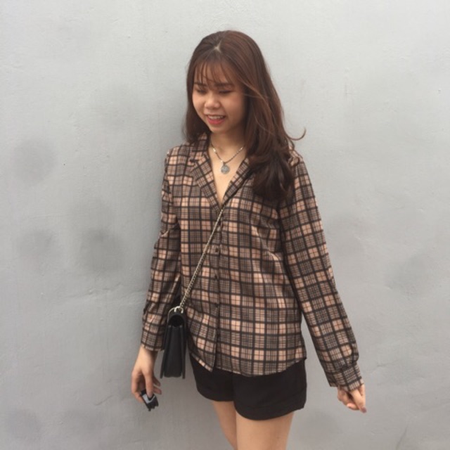 Áo sơ mi kẻ caro