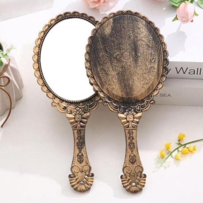 Gương Princess cầm tay không gập