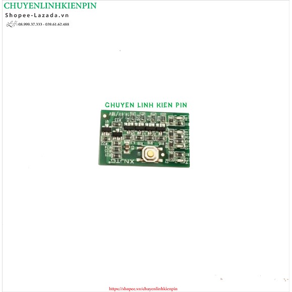 [ 18 3H NSZ ] Bộ Vỏ thay thế Makita Zin 18V 7.5A led ngang, mạch nhận sạc zin ( BL64_232 )