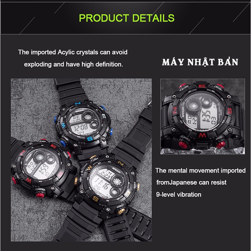 Đồng hồ Nam SANDA 323 JAPANES  Siêu Chống Nước, Máy Nhật BảnĐồng Hồ Nam Chính Hãng, Đồng Hồ Nam Chống Nước | BigBuy360 - bigbuy360.vn