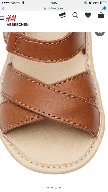 Sandal H&m auth full hộp