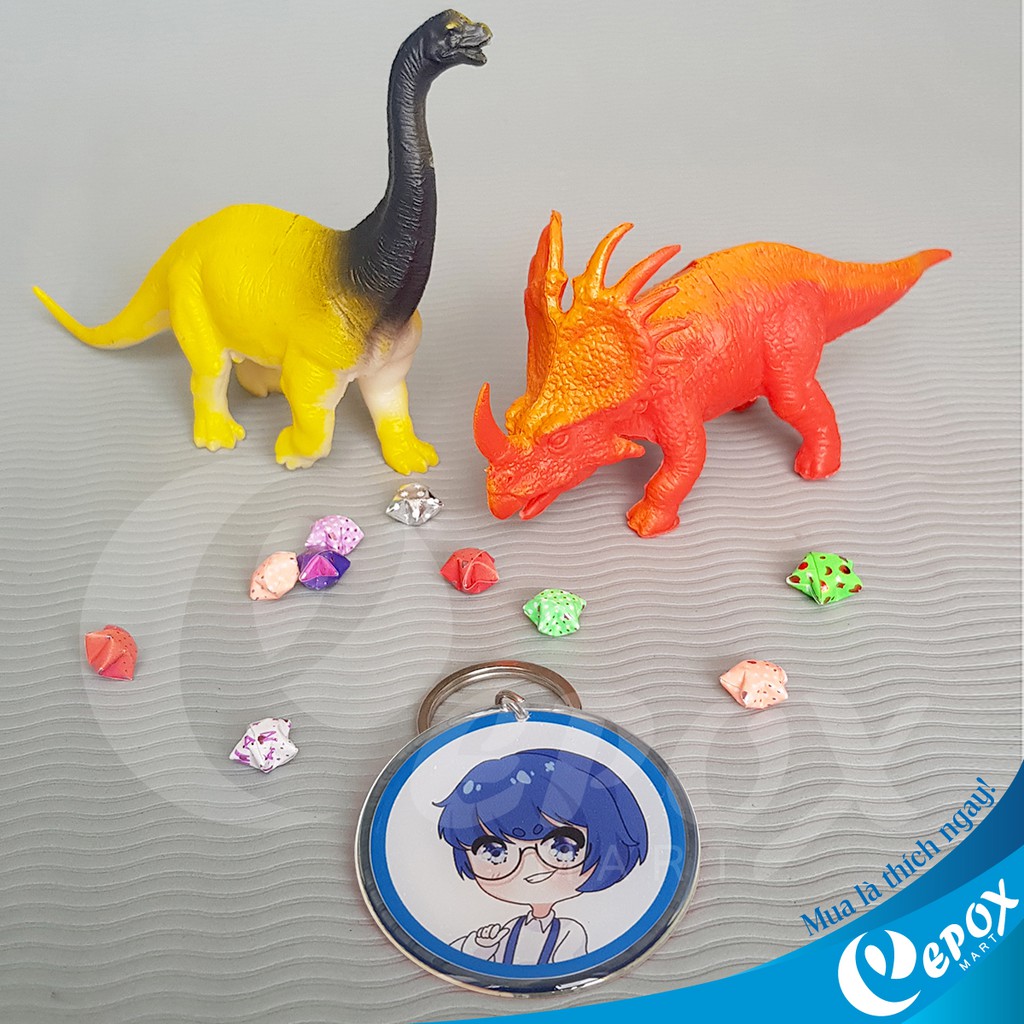 [HÀNG MỚI] Móc khóa Phong Cận Hero team đổ keo 5,5cm SIÊU CUTE