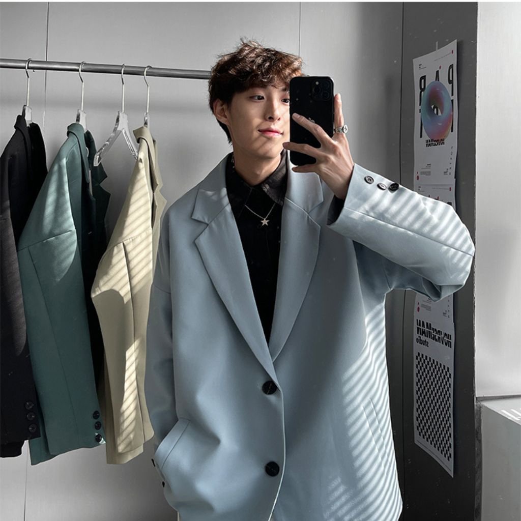 Áo blazer nam UNICI áo khoác nam phong cách Hàn Quốc AB005 | BigBuy360 - bigbuy360.vn