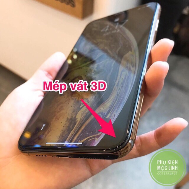 [ MÀNG NGĂN BỤI LỖ LOA ] KÍNH BASEUS FULL MÀN NGUYÊN KHỐI MÉP NHỎ GIẢ XS MAX | BigBuy360 - bigbuy360.vn