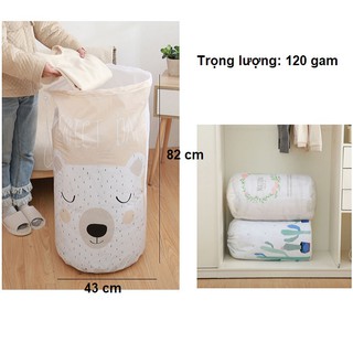 Túi đựng chăn màn quần áo đa năng chống ẩm xuất Nhật cỡ lớn mầu ngẫu nhiên