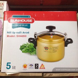NỒI ÁP SUẤT CƠ ANOD SUNHOUSE SHA8504