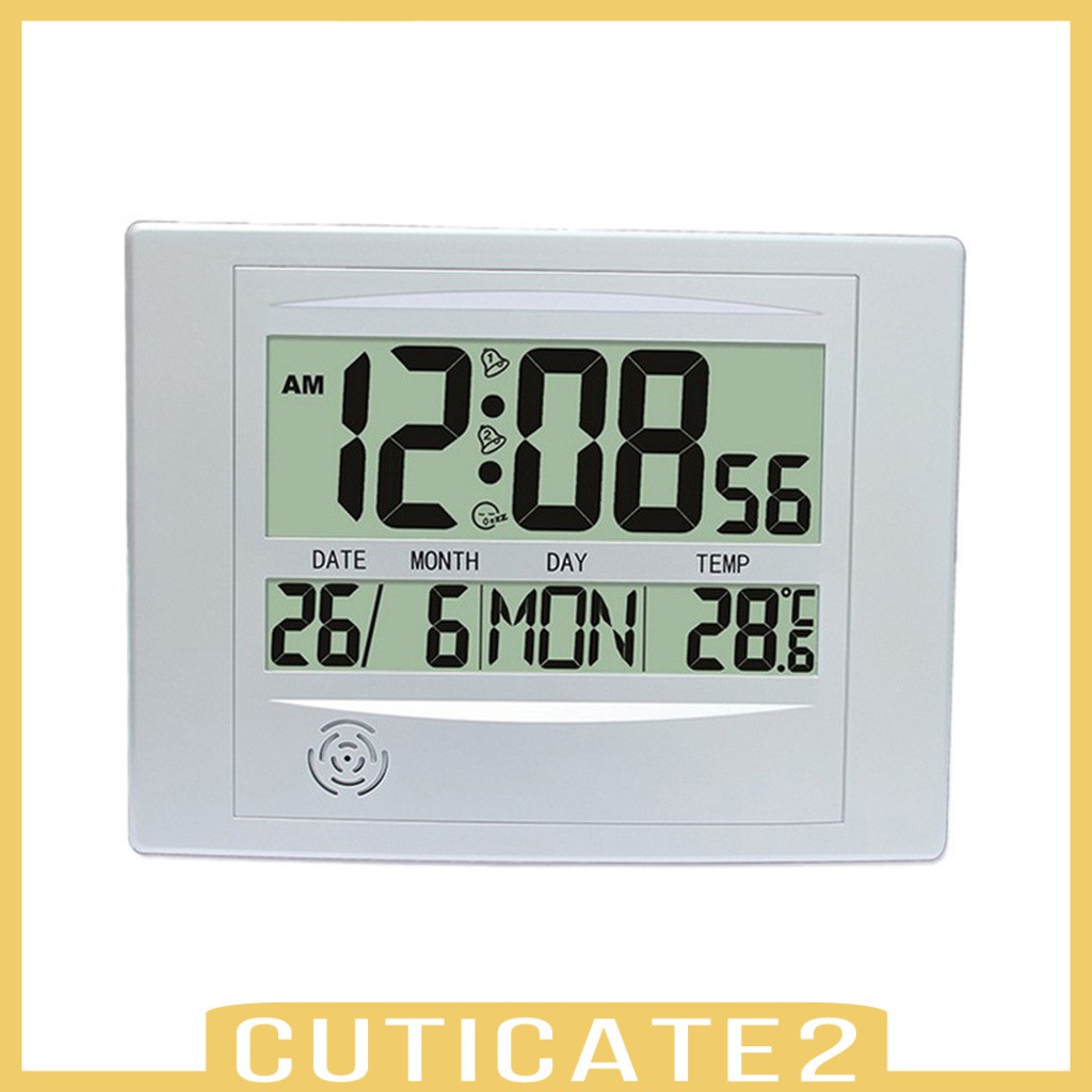 Đồng Hồ Báo Thức Kỹ Thuật Số Màn Hình Lcd Cuticate2