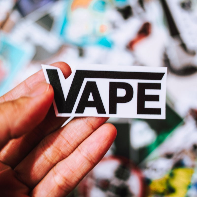 Set 100 Sticker hình dán - Vape