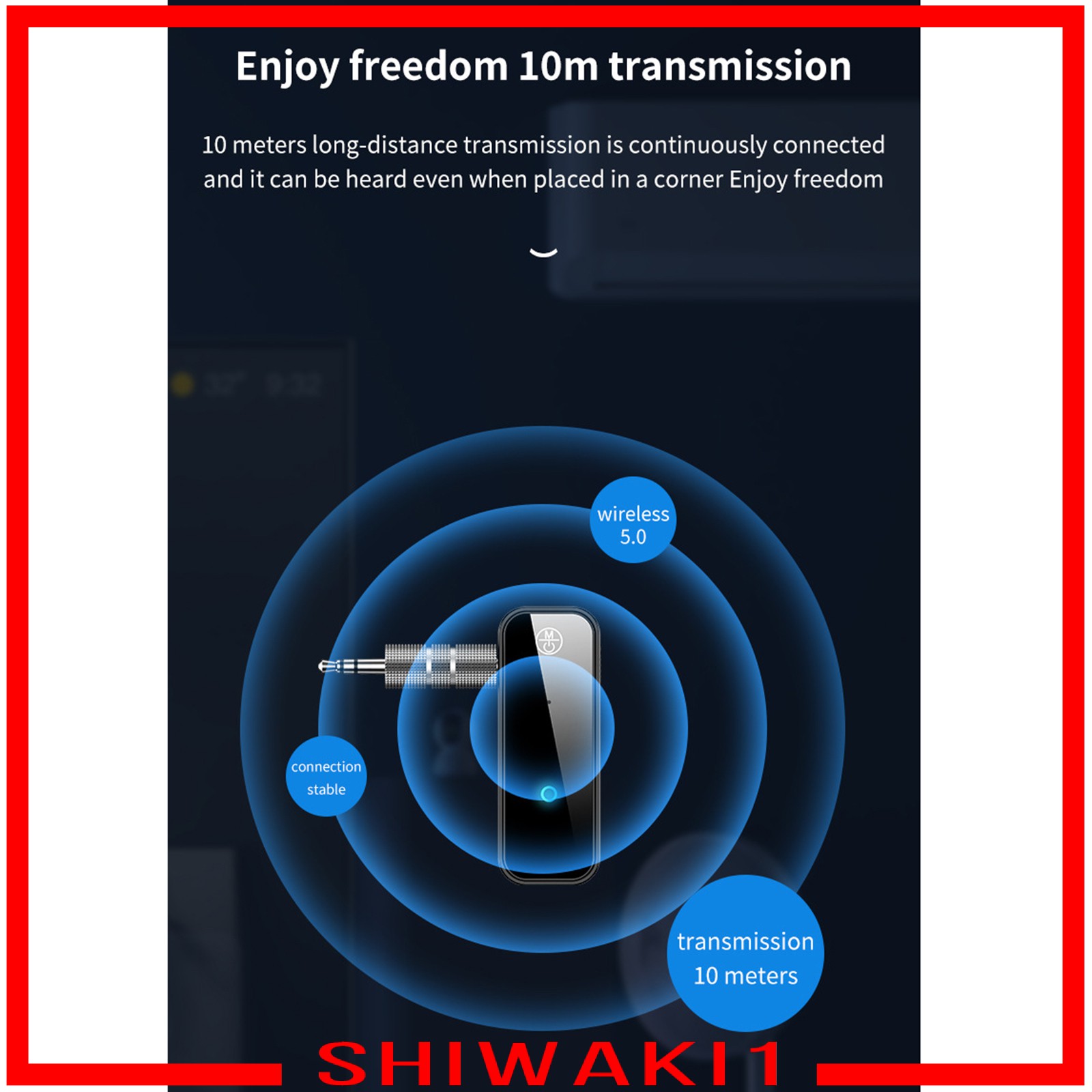 Bộ Thu Phát Bluetooth 5.0 Không Dây 2 Trong 1 Chuẩn 3.5mm Aux | BigBuy360 - bigbuy360.vn