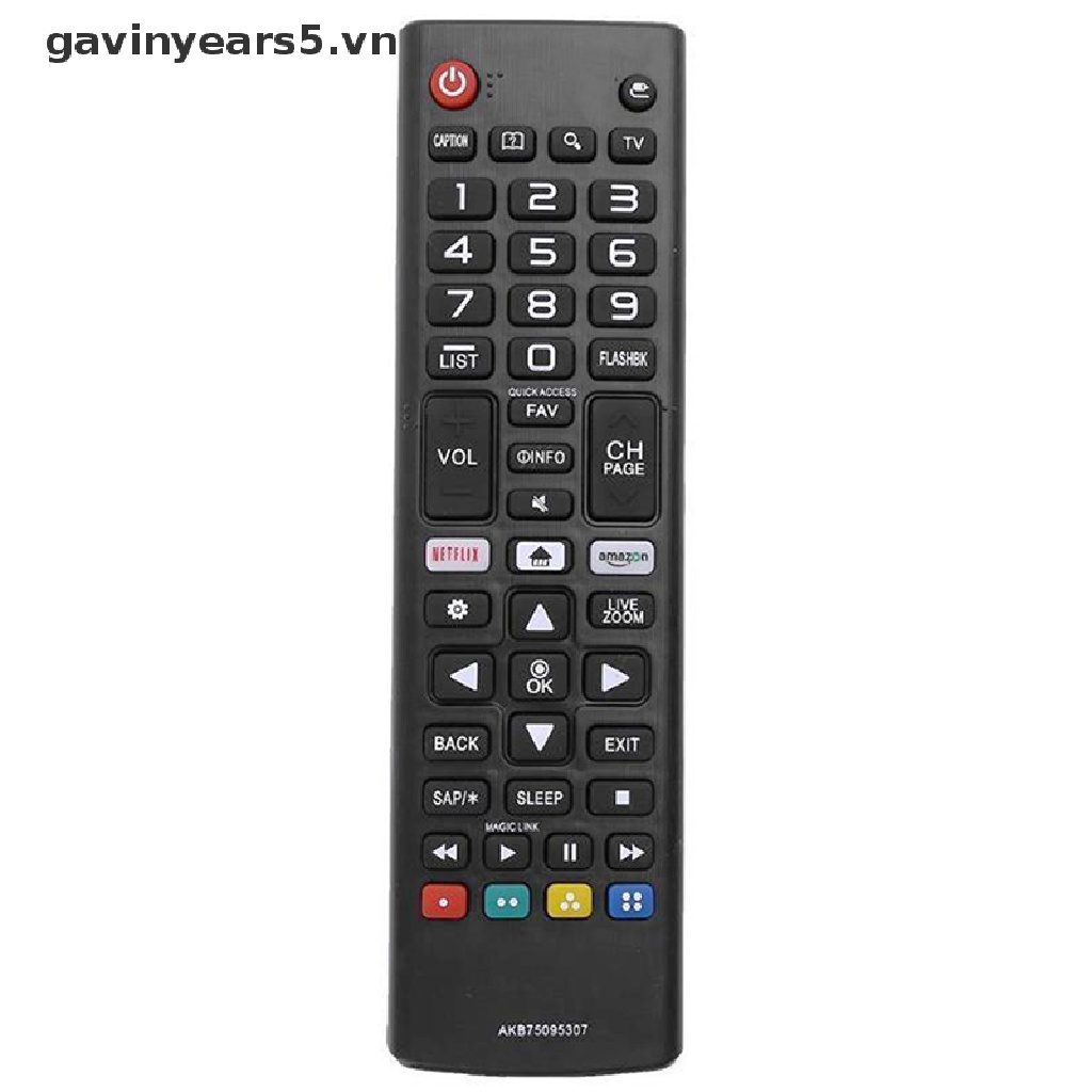 Điều khiển từ xa thay thế dành cho Tv LED LG AKB75095307 thông minh
