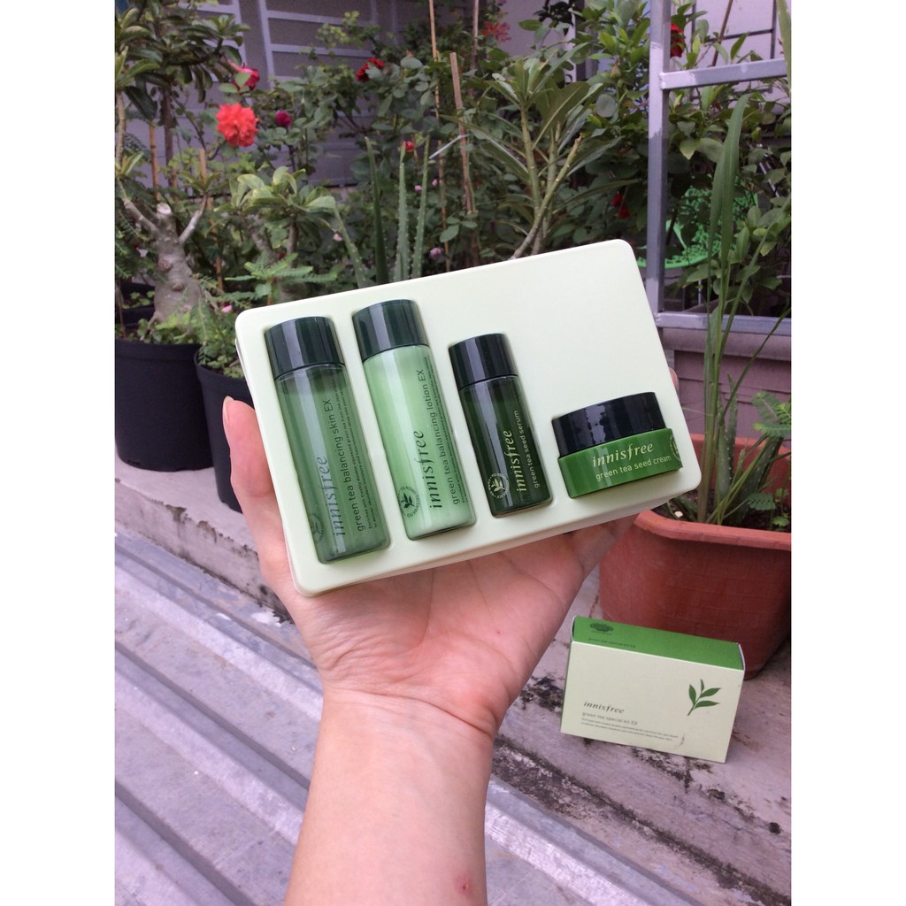 Bộ Dưỡng Trà Xanh Green Tea Special Kit EX