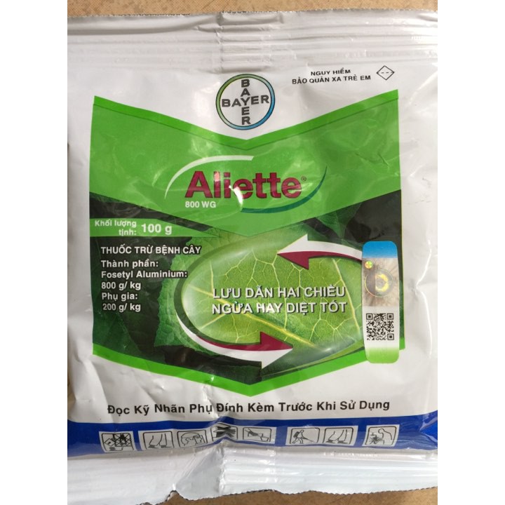 ALIETTE 800WG -THUỐC ĐẶC TRỊ CÁC LOẠI BỆNH CHO CÂY TRỒNG