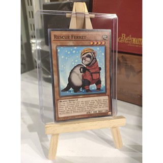 Lá bài thẻ bài Yugioh Rescue Ferret - Tặng bọc bài nhựa bảo quản